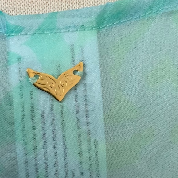 Lisa Blue ARABIAN NIGHTS Cape - Aqua Marine - Picture 10 of 14